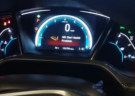 2018 Honda Civic Ex-L from USA, damaged, VIN 2HGFC1F71JH645363